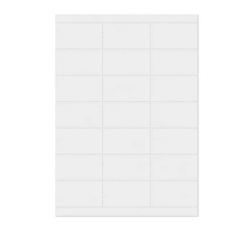 mashpaper Kopierpapier perforiert DIN A4 weiß Karton 80g/m² 21 Abschnitte 500 Blatt je Packung von MASHPAPER
