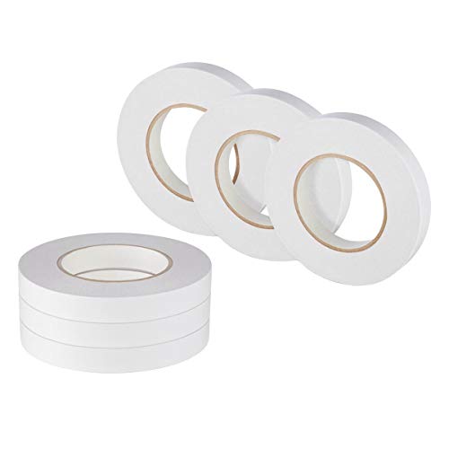 mashpaper doppelseitiges Klebeband 19mm Format wählbar 6, 9, 12, 15, 25, 30, 38, 50 mm 1 Rolle à 50 m transparent von MASHPAPER