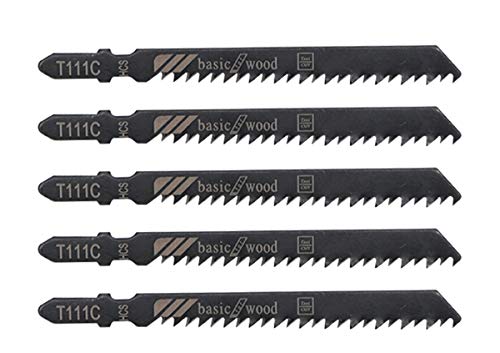 Maso Stichsägeblätter, T111C, T-förmig, universelles Stichsägeblatt-Sortiment zum Schneiden von Metall, Holz, PVC und mehr, passend für Bosch, Dewalt, Hitachi, Makita, Festool etc. Maso Stichsägeblätter, T111C, T-förmig, universelles Stichsägeblatt-Sortiment zum Schneiden von Metall, Holz, PVC und mehr, passend für Bosch, Dewalt, Hitachi, Makita, Festool etc. von MASO
