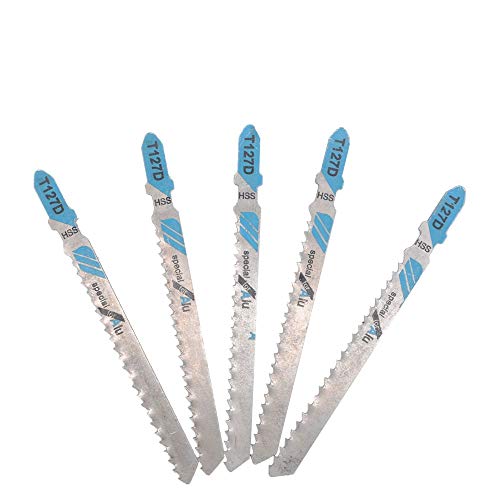 Maso Stichsägeblätter T127D T-Sank-Stichsägeblätter, universelles Stichsägeblatt-Sortiment zum Schneiden von Metall, Holz, PVC und mehr, passend für Bosch, Dewalt, Hitachi, Makita, Festool etc. Maso Stichsägeblätter T127D T-Sank-Stichsägeblätter, universelles Stichsägeblatt-Sortiment zum Schneiden von Metall, Holz, PVC und mehr, passend für Bosch, Dewalt, Hitachi, Makita, Festool etc. von MASO