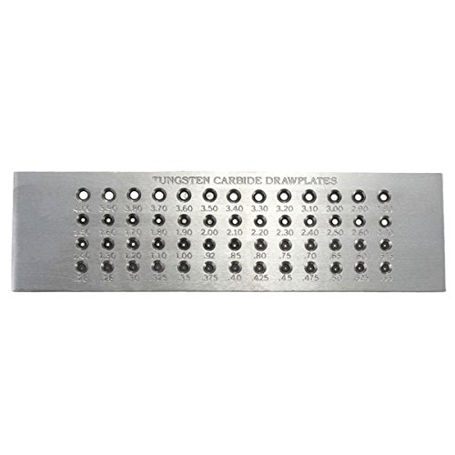 MASUNN 52 Löcher 0-4 Mm Halogen-Drawplate Für Schmuck Equipment von MASUNN