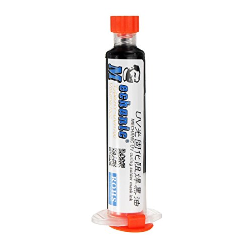 MASUNN Mechanic Black UV Heilbare Löt-Maske 10Cc Für PCB Bga Circuit Board Protect Löten Paste Flux Cream Schweissen Flussmittel Öl MASUNN Mechanic Black UV Heilbare Löt-Maske 10Cc Für PCB Bga Circuit Board Protect Löten Paste Flux Cream Schweissen Flussmittel Öl von MASUNN