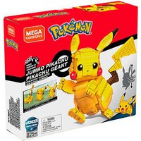 Mattel GAMES Mega Construx FVK81 Pokémon Jumbo Pikachu Bausatz von MATTEL GAMES