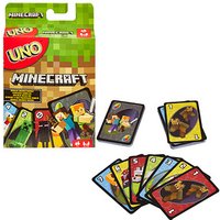 Mattel GAMES UNO Minecraft Kartenspiel von MATTEL GAMES
