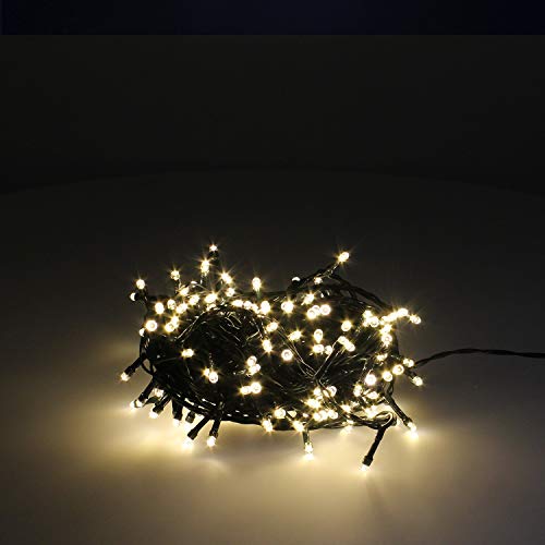 MAURER Mini-Lichterkette, 180 LEDs, für Innen- und Außenbereich, warmes Licht von MAURER
