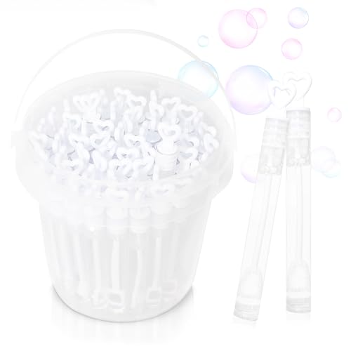 Seifenblasen Hochzeit 64 Stück gefüllt im praktischen Eimer - Wedding Bubbles Set - die perfekte Deko für unvergessliche Momente Seifenblasen Hochzeit 64 Stück gefüllt im praktischen Eimer - Wedding Bubbles Set - die perfekte Deko für unvergessliche Momente von MAVANTO