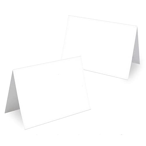 Tischkarten Blanko Hochzeit Geburtstag DIN A7 - Design Platzkarten zum Beschriften in vielen verschiedenen Designs (100x Stück, Blanko) von MAVANTO