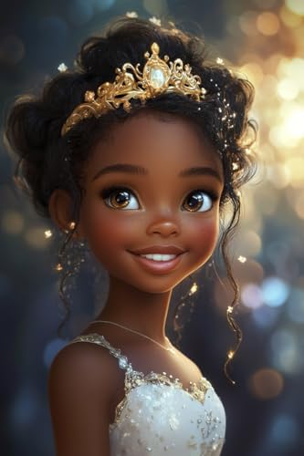 MAVINNE 5D Diamond Painting Afrikanische Kits für Erwachsene, DIY Diamant Kunst Kits mit Vollbohrer Strass Kristall Kreuzstich Stickerei Kit Home Wall Decor Geschenk - 30x40cm B199 von MAVINNE
