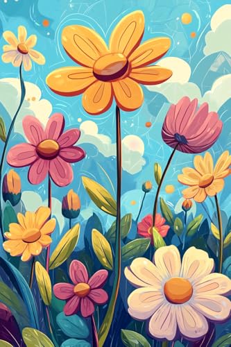 MAVINNE 5D Diamond Painting Blume Kits für Erwachsene, DIY Diamant Kunst Kits mit Vollbohrer Strass Kristall Kreuzstich Stickerei Kit Home Wall Decor Geschenk - 30x40cm B344 von MAVINNE