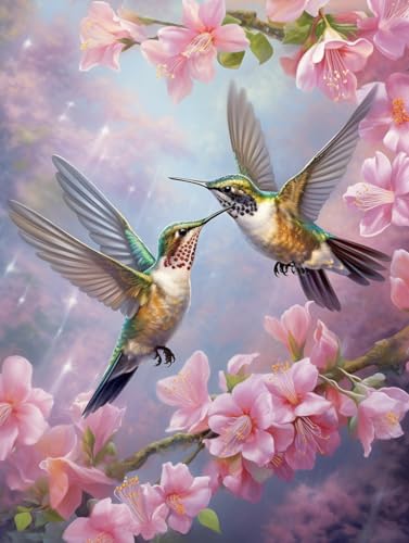 MAVINNE 5D Diamond Painting Tier-Kits für Erwachsene, DIY Diamant-Kunst-Kits mit Vollbohrung Strass Kristall, Kreuzstich Stickerei Kit, Home Wall Decor, Geschenk - 30 x 40 cm B9 von MAVINNE