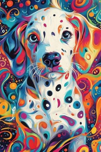 MAVINNE 5D Diamond Painting Tier-Kits für Erwachsene, DIY Diamant-Kunst-Kits mit Vollbohrung Strass Kristall, Kreuzstich Stickerei Kit, Home Wall Decor, Geschenk - 30x40cm B100 von MAVINNE