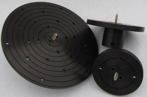 Planscheibe 90 o. 120 o. 200 mm mit Schraubenfutter M33 Drechseln Drechselbank, Durchmesser:90 mm von Guoml
