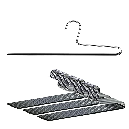 Mawa by Reston Lloyd Rutschfester, platzsparender Kleiderbügel mit Einzelstange für Panks, Style KH/1, 30er Set von MAWA