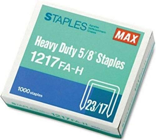 MAX USA MAX1217FAH Max Hd-12F Flat-Clinch - 1-5-1000PK 8in. Staples MAX USA MAX1217FAH Max Hd-12F Flat-Clinch - 1-5-1000PK 8in. Staples von Max