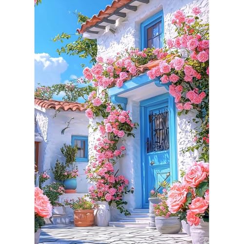 MAXBYE Blumen Diamond Painting Art Kits für Erwachsene, 5D Diamond Art Kits DIY Full Drill Kunst Crystal Malerei Für Anfänger, Hauslandschaft Diamant Kreuzstich Geschenke Home Wall Dekor 30x40cm MAXBYE Blumen Diamond Painting Art Kits für Erwachsene, 5D Diamond Art Kits DIY Full Drill Kunst Crystal Malerei Für Anfänger, Hauslandschaft Diamant Kreuzstich Geschenke Home Wall Dekor 30x40cm von MAXBYE