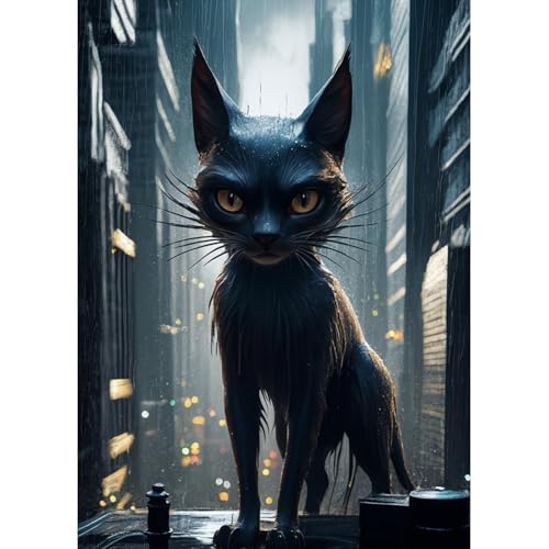 MAXBYE DIY Art Diamond Painting Anime, 5D Diamond Painting Stitch Erwachsene Kits, Katze Diamant Art Kunst Malerei Stickerei Set Kreuzstich für Anfänger, Diamant Malerei für Haus Dekoration 30x40 cm MAXBYE DIY Art Diamond Painting Anime, 5D Diamond Painting Stitch Erwachsene Kits, Katze Diamant Art Kunst Malerei Stickerei Set Kreuzstich für Anfänger, Diamant Malerei für Haus Dekoration 30x40 cm von MAXBYE