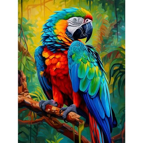 MAXBYE DIY Vogel Diamond Painting Set für Erwachsen, 5D Diamant Painting Bilder Kinder, Diamond Art Painting Kit für Home Wand Décor 30x40cm MAXBYE DIY Vogel Diamond Painting Set für Erwachsen, 5D Diamant Painting Bilder Kinder, Diamond Art Painting Kit für Home Wand Décor 30x40cm von MAXBYE