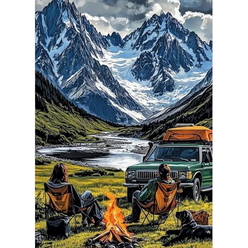 MAXBYE Landschaft Diamond Painting Erwachsene Kits, 5D Schnee Berg Diamond Art Komplett Set DIY Gem Kunsthandwerk für Anfänger, Runde Diamant Bilder Kristall Kreuzstich Home Wall Decor 30x40cm MAXBYE Landschaft Diamond Painting Erwachsene Kits, 5D Schnee Berg Diamond Art Komplett Set DIY Gem Kunsthandwerk für Anfänger, Runde Diamant Bilder Kristall Kreuzstich Home Wall Decor 30x40cm von MAXBYE
