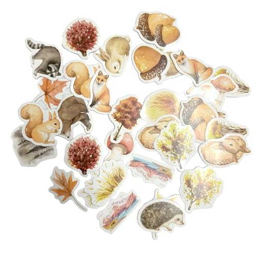 46-teiliges Herbst-Aufkleber-Set, Scrapbooking-Aufkleber, verwendet für Bastelkarten, Bastelaufkleber, Tagebuchaufkleber, geeignet für Scrapbooking-Aufkleber, DIY-Dekoration 46-teiliges Herbst-Aufkleber-Set, Scrapbooking-Aufkleber, verwendet für Bastelkarten, Bastelaufkleber, Tagebuchaufkleber, geeignet für Scrapbooking-Aufkleber, DIY-Dekoration von MAXQUU