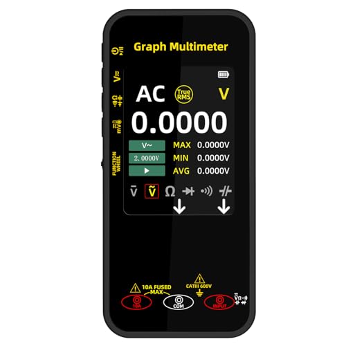 BSIDE Tragbares Digitales Multimeter 20000 Wort mV Voltmeter Wiederaufladbar 3.2'' TFT Bildschirm Kompaktes Multimeter mit Aufzeichnungsmodus Messen Sie Widerstand Kapazität Diode Max Min Ave Berechnu BSIDE Tragbares Digitales Multimeter 20000 Wort mV Voltmeter Wiederaufladbar 3.2'' TFT Bildschirm Kompaktes Multimeter mit Aufzeichnungsmodus Messen Sie Widerstand Kapazität Diode Max Min Ave Berechnu von MAXRIENY
