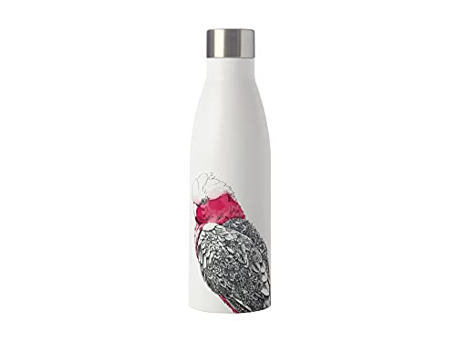 Maxwell & Williams Marini Ferlazzo Isolierte Edelstahl Trinkflasche mit Afrikanischem Giraffen Design, Doppelwandiger Edelstahl, Weiß, 500 ml, Auslaufsichere Isolierflasche Maxwell & Williams Marini Ferlazzo Isolierte Edelstahl Trinkflasche mit Afrikanischem Giraffen Design, Doppelwandiger Edelstahl, Weiß, 500 ml, Auslaufsichere Isolierflasche von Maxwell & Williams
