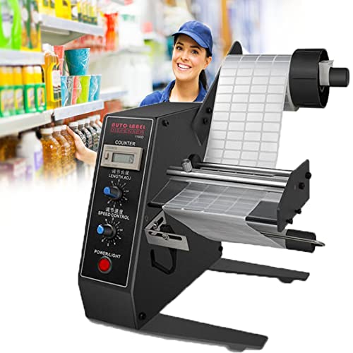Automatische Etikettenspendermaschine, elektrischer Etikettenabstreifer mit Zählfunktion für 3–150 mm Lange und 4–140 mm breite Etiketten, geeignet für einreihige und mehrreihige Etikettentrennung Automatische Etikettenspendermaschine, elektrischer Etikettenabstreifer mit Zählfunktion für 3–150 mm Lange und 4–140 mm breite Etiketten, geeignet für einreihige und mehrreihige Etikettentrennung von MAXWXB