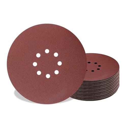 MAXXT 225mm Trockenbauschleifer Schleifpapier #40 25 Stück Klett-Schleifscheiben - Aluminiumoxid | Für MAXXT Elektrischer Faltbarer Trockenbauschleifer R7202-F MAXXT 225mm Trockenbauschleifer Schleifpapier #40 25 Stück Klett-Schleifscheiben - Aluminiumoxid | Für MAXXT Elektrischer Faltbarer Trockenbauschleifer R7202-F von MAXXT
