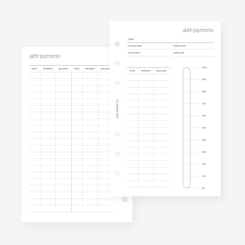 Franklin Covey Compact Debt Payments Planner Insert Agenda Refill for FC Compact 6 Hole Ringbuch 4,25 x 6,75 Franklin Covey Compact Debt Payments Planner Insert Agenda Refill for FC Compact 6 Hole Ringbuch 4,25 x 6,75 von MAY PAPER CO.