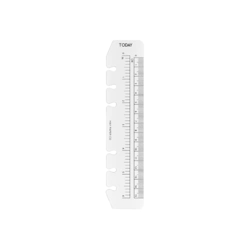 MAY PAPER CO. Personal Planner Page Marker Lineal, 14 x 21,6 x 1 cm, für 6-Ring-Agenda MAY PAPER CO. Personal Planner Page Marker Lineal, 14 x 21,6 x 1 cm, für 6-Ring-Agenda von MAY PAPER CO.