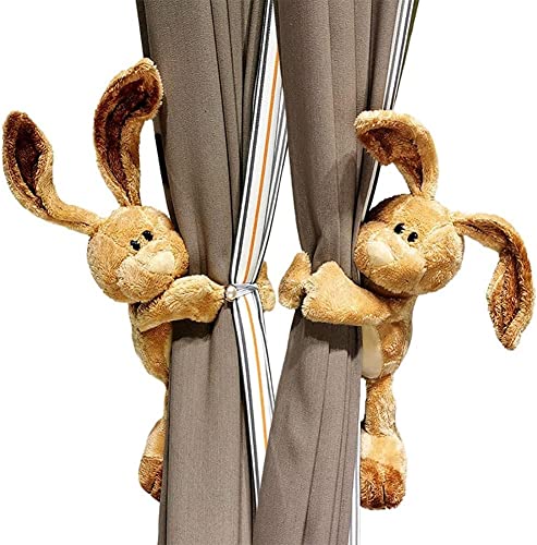 Gardinen-Raffhalter, Gardinenseil, Quastenvorhang, Vorhang-Raffhalter, 2 Stück Gardinen-Raffhalter, Cartoon-Tier, Vorhangriemen, Vorhangschnalle, Haken for Kinder, Kinderzimmer, Fensterdekorationen (F Gardinen-Raffhalter, Gardinenseil, Quastenvorhang, Vorhang-Raffhalter, 2 Stück Gardinen-Raffhalter, Cartoon-Tier, Vorhangriemen, Vorhangschnalle, Haken for Kinder, Kinderzimmer, Fensterdekorationen (F von MAYABI