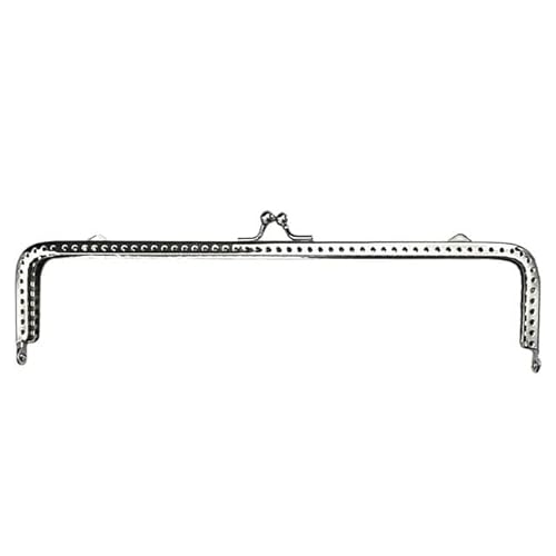 MAYANGYANG Taschenrahmen Geldbörse Verschluss Rahmen Tasche Kuss Verschluss Verschluss Vintage Metall Geldbörse Rahmen for DIY Handwerk Geldbörse Tasche Herstellung TaschenbüGel(20cm-) von MAYANGYANG