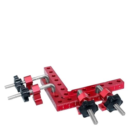 MAYANGYANG Winkelspanner 90 Grad 140 mm Eckklemmen aus Aluminiumlegierung for die Positionierung in der Holzbearbeitung, Feste rechtwinklige Klemme, Positionierung der Eckklemme Eckspanner MAYANGYANG Winkelspanner 90 Grad 140 mm Eckklemmen aus Aluminiumlegierung for die Positionierung in der Holzbearbeitung, Feste rechtwinklige Klemme, Positionierung der Eckklemme Eckspanner von MAYANGYANG
