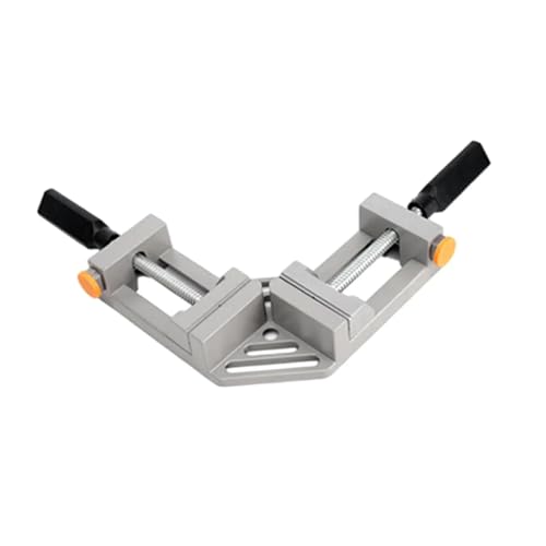 MAYANGYANG Winkelspanner Eckklemme mit Doppelgriff, 90 Grad, rechtwinklige Klemmen, Winkelclip-Fixierer, Handwerkzeug, robust, mit Verstellbarer Backe for DIY-Einrahmungen Eckspanner MAYANGYANG Winkelspanner Eckklemme mit Doppelgriff, 90 Grad, rechtwinklige Klemmen, Winkelclip-Fixierer, Handwerkzeug, robust, mit Verstellbarer Backe for DIY-Einrahmungen Eckspanner von MAYANGYANG