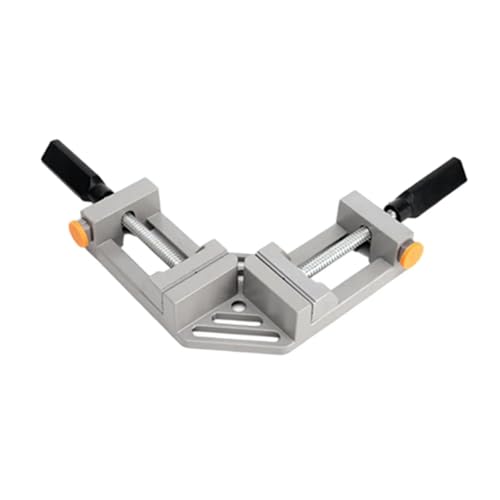 MAYANGYANG Winkelspanner Eckklemme mit Doppelgriff, rechtwinklige Klemme, 90 Grad, Feste Klemmung, robust, mit Verstellbarer Backe, for die Fotorahmung, Holzbearbeitung Eckspanner MAYANGYANG Winkelspanner Eckklemme mit Doppelgriff, rechtwinklige Klemme, 90 Grad, Feste Klemmung, robust, mit Verstellbarer Backe, for die Fotorahmung, Holzbearbeitung Eckspanner von MAYANGYANG