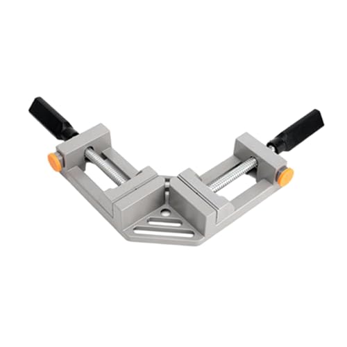 MAYANGYANG Winkelspanner Eckklemme mit Doppelgriff, rechtwinklige Klemme, 90-Grad-Winkel-Clip-Fixierer, Aluminiumlegierung, for Bastelprojekte zur Fotorahmung Eckspanner MAYANGYANG Winkelspanner Eckklemme mit Doppelgriff, rechtwinklige Klemme, 90-Grad-Winkel-Clip-Fixierer, Aluminiumlegierung, for Bastelprojekte zur Fotorahmung Eckspanner von MAYANGYANG