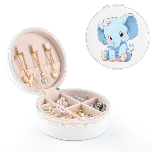 MAYCARI Schmuckkästchen Reise PU-Leder Schmuckschatulle Kleine Schmucketui für Ringe,Ohrringe,Halskette Mini Schmuck Organizers für Mädchen Geschenk MAYCARI Schmuckkästchen Reise PU-Leder Schmuckschatulle Kleine Schmucketui für Ringe,Ohrringe,Halskette Mini Schmuck Organizers für Mädchen Geschenk von MAYCARI