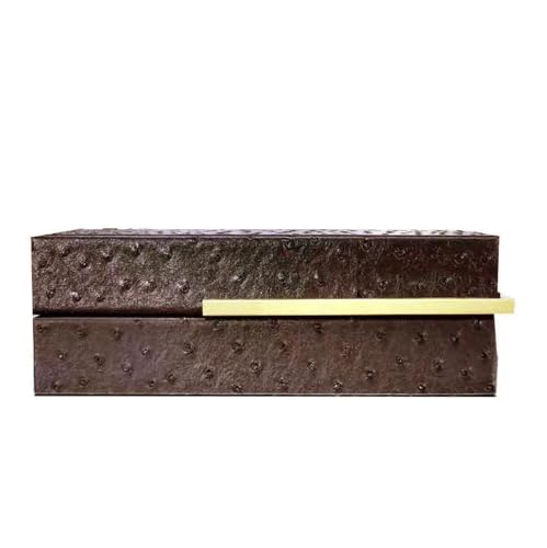 MAYINGLON Makeup Organizer Schmuckschatulle Für Frauen, Kein Gitter, Halskette, Verpackung, Geschenke, Holz-Schmuckschatulle, Großes Geschäft, Europäischer Stil(26 * 13 * 8cm)(Type-B,26X13X8CM) von MAYINGLON