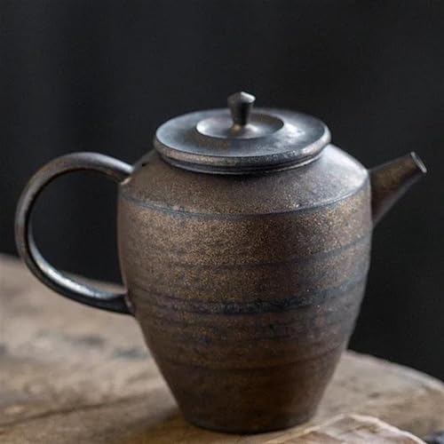 Teeservice Für Erwachsene Haushalt Kung Fu Tee Tee Maker Werkzeuge Set 250 Ml Handgemachte Dünne Reifen Keramik Teekanne Eisen Glasur Kleine Grobe Ton Topf Mit Filter Teekanne Teeservice Für Erwachsene Haushalt Kung Fu Tee Tee Maker Werkzeuge Set 250 Ml Handgemachte Dünne Reifen Keramik Teekanne Eisen Glasur Kleine Grobe Ton Topf Mit Filter Teekanne von MAYINGLON