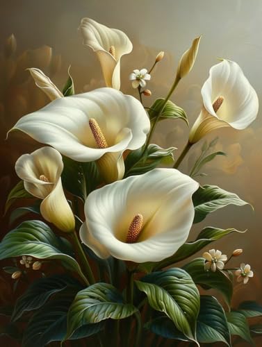 5D Diamond Painting Erwachsene Blume Diamant Painting Bilder, DIY Pflanzen Mosaikherstellung Diamant Malerei Set, Vollbohrer Diamanten Malerei Kreuzstich Set als Deko Wohnzimmer 30x40cm 3-5078 5D Diamond Painting Erwachsene Blume Diamant Painting Bilder, DIY Pflanzen Mosaikherstellung Diamant Malerei Set, Vollbohrer Diamanten Malerei Kreuzstich Set als Deko Wohnzimmer 30x40cm 3-5078 von MAYINGOU
