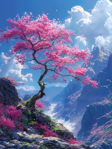 Baum Malen Nach Zahlen, Landschaft Malen Nach Zahlen Erwachsene, DIY Handgemalt Ölgemälde Kit mit Pinseln und Acrylfarbe, Paint by Numbers Bastelset Erwachsene, Geschenke für Frauen 100x130 cm H-1002 Baum Malen Nach Zahlen, Landschaft Malen Nach Zahlen Erwachsene, DIY Handgemalt Ölgemälde Kit mit Pinseln und Acrylfarbe, Paint by Numbers Bastelset Erwachsene, Geschenke für Frauen 100x130 cm H-1002 von MAYINGOU