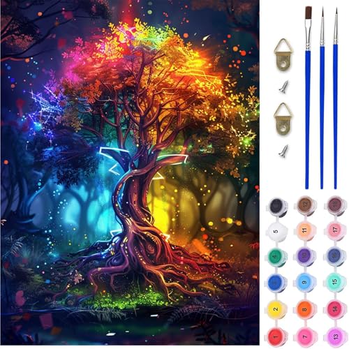 Baum Malen Nach Zahlen, Pflanzen Malen Nach Zahlen Erwachsene, DIY Handgemalt Ölgemälde Kit mit Pinseln und Acrylfarbe, Paint by Numbers Bastelset Erwachsene, Geschenke für Frauen 70x95 cm J-8276 Baum Malen Nach Zahlen, Pflanzen Malen Nach Zahlen Erwachsene, DIY Handgemalt Ölgemälde Kit mit Pinseln und Acrylfarbe, Paint by Numbers Bastelset Erwachsene, Geschenke für Frauen 70x95 cm J-8276 von MAYINGOU