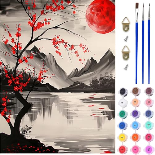 Baum Malen Nach Zahlen Erwachsene, Sonne Malen Nach Zahlen, DIY Handgemalt Ölgemälde Kit mit Pinseln Acrylfarbe, Paint by Numbers Adult Bastelset Erwachsene, Geschenke für Frauen 90x120 cm X-5989 Baum Malen Nach Zahlen Erwachsene, Sonne Malen Nach Zahlen, DIY Handgemalt Ölgemälde Kit mit Pinseln Acrylfarbe, Paint by Numbers Adult Bastelset Erwachsene, Geschenke für Frauen 90x120 cm X-5989 von MAYINGOU