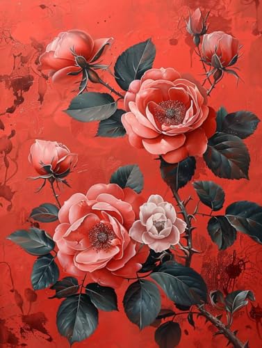 Blume Malen Nach Zahlen, Pflanzen Malen Nach Zahlen Erwachsene, DIY Handgemalt Ölgemälde Kit mit Pinseln und Acrylfarbe, Paint by Numbers Bastelset Erwachsene, Geschenke für Frauen 50x65 cm M-8744 Blume Malen Nach Zahlen, Pflanzen Malen Nach Zahlen Erwachsene, DIY Handgemalt Ölgemälde Kit mit Pinseln und Acrylfarbe, Paint by Numbers Bastelset Erwachsene, Geschenke für Frauen 50x65 cm M-8744 von MAYINGOU