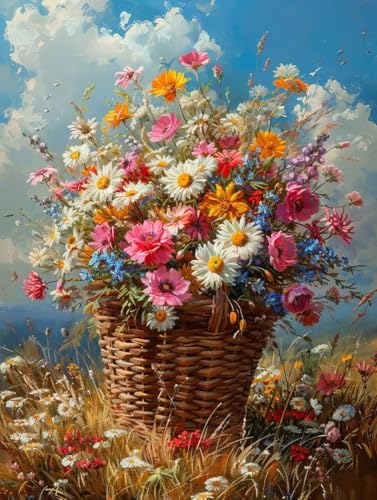 Blume Malen Nach Zahlen Erwachsene, Landschaft Malen Nach Zahlen, DIY Handgemalt Ölgemälde Kit mit Pinseln Acrylfarbe, Paint by Numbers Adult Bastelset Erwachsene, Geschenke 100x130 cm E-4604 Blume Malen Nach Zahlen Erwachsene, Landschaft Malen Nach Zahlen, DIY Handgemalt Ölgemälde Kit mit Pinseln Acrylfarbe, Paint by Numbers Adult Bastelset Erwachsene, Geschenke 100x130 cm E-4604 von MAYINGOU