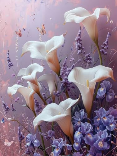 Blume Malen Nach Zahlen Erwachsene, Schmetterling Malen Nach Zahlen, DIY Handgemalt Ölgemälde Kit mit Pinseln Acrylfarbe, Paint by Numbers Adult Bastelset Erwachsene, Geschenke 70x95 cm Q-7426 Blume Malen Nach Zahlen Erwachsene, Schmetterling Malen Nach Zahlen, DIY Handgemalt Ölgemälde Kit mit Pinseln Acrylfarbe, Paint by Numbers Adult Bastelset Erwachsene, Geschenke 70x95 cm Q-7426 von MAYINGOU