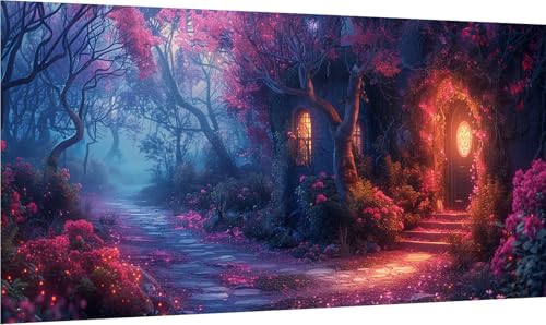 Diamond Painting Erwachsene Groß XXL HäUser, Diamant Painting Bilder Baum, 5D DIY Stickerei Cross Stickerei Bastelset Erwachsene, Full Drill Diamant Malerei für Deko Wohnzimmer 100x200cm V-2725 Diamond Painting Erwachsene Groß XXL HäUser, Diamant Painting Bilder Baum, 5D DIY Stickerei Cross Stickerei Bastelset Erwachsene, Full Drill Diamant Malerei für Deko Wohnzimmer 100x200cm V-2725 von MAYINGOU