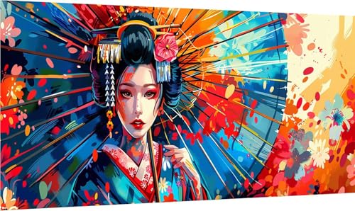 Diamond Painting Erwachsene Groß XXL Japanerin, Diamant Painting Bilder Regenschirm, 5D DIY Stickerei Cross Stickerei Bastelset Erwachsene, Diamant Malerei für Deko Wohnzimmer 100x200cm 5-1434 Diamond Painting Erwachsene Groß XXL Japanerin, Diamant Painting Bilder Regenschirm, 5D DIY Stickerei Cross Stickerei Bastelset Erwachsene, Diamant Malerei für Deko Wohnzimmer 100x200cm 5-1434 von MAYINGOU