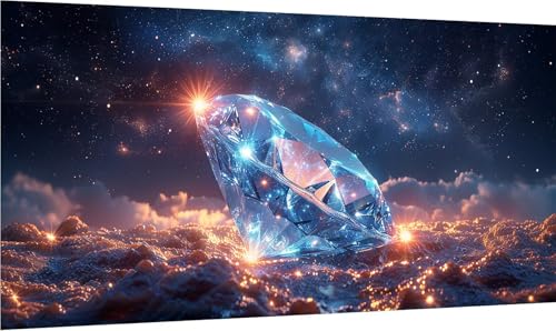 Diamond Painting Erwachsene Groß XXL Sternenhimmel, Diamant Painting Bilder Landschaft, 5D DIY Stickerei Cross Stickerei Bastelset Erwachsene, Diamant Malerei für Deko Wohnzimmer 30x60cm 4-5089 von MAYINGOU