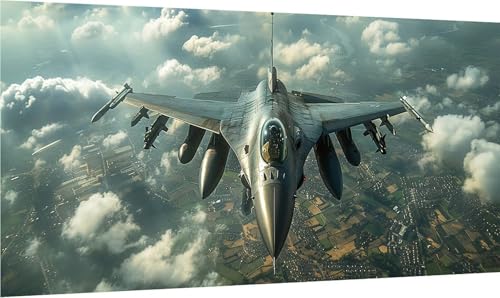 Diamond Painting KäMpfer, 5D Diamond Painting Erwachsene Groß XXL Wolke, DIY Full Drill Stickerei Cross Stickerei Set, Diamant Malerei Bastelset Erwachsene, für Deko Wohnzimmer 100x200cm L-2130 von MAYINGOU