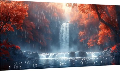 Diamond Painting StüRze, 5D Diamond Painting Erwachsene Groß XXL Baum, DIY Stickerei Cross Stickerei Set, Diamant Malerei Bastelset Erwachsene, Mosaikherstellung, für Deko Wohnzimmer 40x85cm R-3624 von MAYINGOU